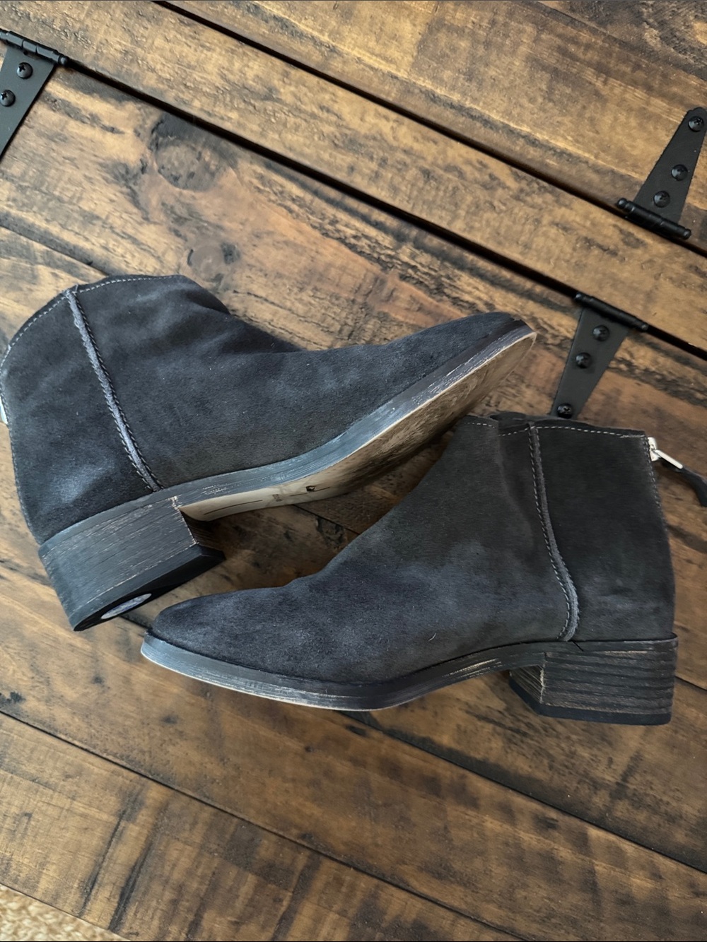 Dolce Vita Tucker Booties Anthracite Suede